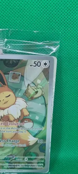 Eevee SVP 173 Promo Prismatic Evolutions - Sealed Pokemon TCG Black Star Promo - Image 3