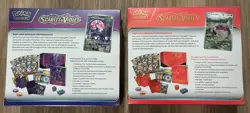 Pokemon Center Exclusive Scarlet and Violet Base ETB Set of 2 - New/Sealed - Image 5