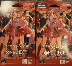 ONE PIECE Heroines EB-03 Lot x10 Sleeved Booster pack English Ships Today - Image 1