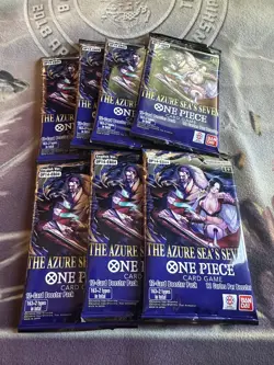 One Piece OP-14 The Azure Sea's Seven Booster Pack New Factory Sealed English - Image 1