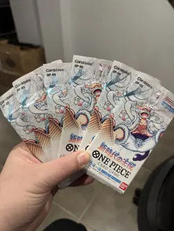6x One Piece OP-05 Awakening of The New Era Booster Packs Japanese Edition TCG - Image 1