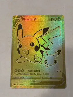 Pikachu V SWSH145 SWSH: Sword & Shield Promo Card Holo (A) - Image 1