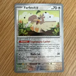 Farfetch’d 132/167 Holo | Twilight Masquerade Pokemon Card NM - Image 1