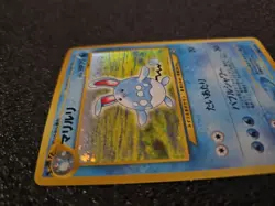 AZUMARILL Japanese Pokemon Neo Genesis Card #194 Holo Rare - Image 3