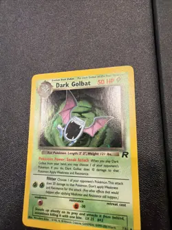 Pokemon Dark Golbat Holo Rare TCG Card 7/82 Near Mint Condition - Image 2