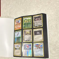 Cardguard 9-Pocket Side-Loading Binder White Black for Pokemon TCG Cards - Image 2