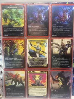 53x MTG Bordless And High Rarity Custom Art Cards For Commander - Image 1