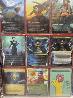 53x MTG Bordless And High Rarity Custom Art Cards For Commander - Image 2
