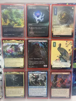 53x MTG Bordless And High Rarity Custom Art Cards For Commander - Image 3