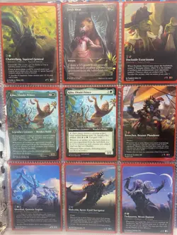 53x MTG Bordless And High Rarity Custom Art Cards For Commander - Image 5
