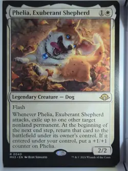 Phelia, Exuberant Shepherd - R40 - MTG - Modern Horizons 3 (MH3) - Image 1
