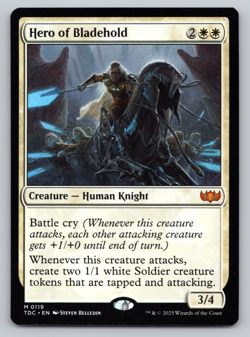Hero of Bladehold - Commander: Tarkir: Dragonstorm MTG - Image 1