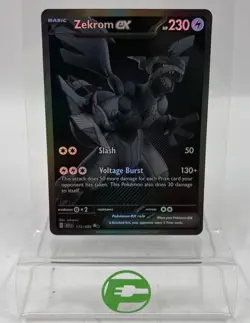 Pokemon TCG Zekrom EX #172 Black Bolt Trading Card 172/086 - Image 1