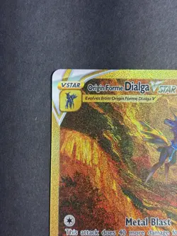 Origin Forme Dialga VSTAR GG68/GG70 Crown Zenith Galarian Gallery Pokemon Card - Image 2