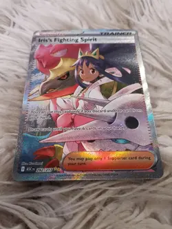 Iris's Fighting Spirit 292 / 217 SIR Pokemon Ascended Heroes NM FRESH PULL - Image 1