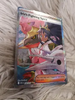 Iris's Fighting Spirit 292 / 217 SIR Pokemon Ascended Heroes NM FRESH PULL - Image 3