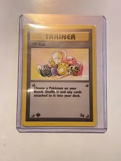 Mr. Fuji - 1st Edition - Fossil Base Set - Pokemon Trading Card Game - Image 1