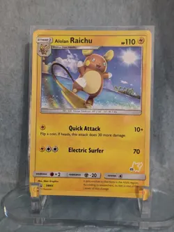 Alolan Raichu *BLACK STAR PROMO* #SM65 (Battle Academy) BTA Pokemon NM *2017* - Image 3