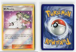 N'S RESOLVE 200/236 COSMIC ECLIPSE REVERSE HOLO POKEMON TCG NM-LP - Image 3