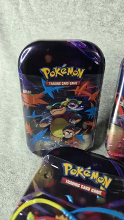 Pokemon TCG Mega Heroes Mini Tin - Bundle of 5 SEALED New Mini Tins - Image 3