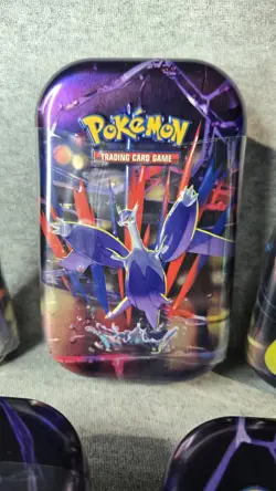 Pokemon TCG Mega Heroes Mini Tin - Bundle of 5 SEALED New Mini Tins - Image 4