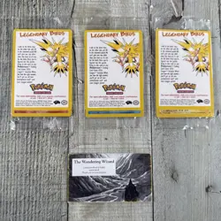 POKEMON SEALED ALL 3 Movie Promo Legendary Birds Moltres Articuno Zapdos WOTC - Image 1