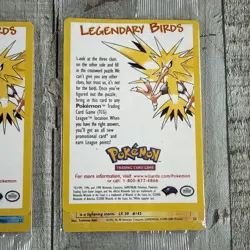 POKEMON SEALED ALL 3 Movie Promo Legendary Birds Moltres Articuno Zapdos WOTC - Image 4