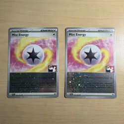 Mist Energy 161/162 Play! Pokemon Prize Pack Series Card Cosmos Holo Stamped NM - Image 1