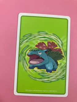 Hitmonchan pokemon Playing Poker Card Leaf green Venusaur Nintendo Japanese - Image 5