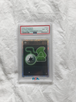 Pokemon Legendary Collection Potion Energy Reverse Holo/Foil Graded PSA 8 Card - Image 1