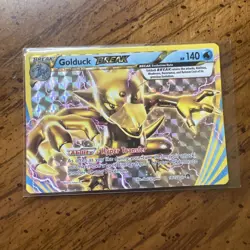Pokemon Card Golduck Break 18/122 XY BreakPoint Ultra Rare Near Mint - Image 1
