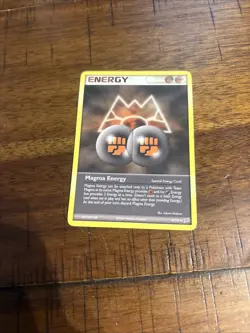 Pokemon Card - Magma Energy Team Magma vs Team Aqua 87/95 Uncommon - Image 1