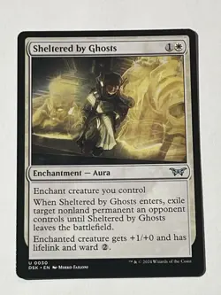 Sheltered by Ghosts - Duskmourn: House of Horror (DSK) EN U 0030 - Image 1