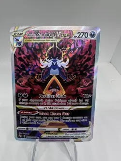 Hisuian Samurott VSTAR GG52/GG70 Pokemon Crown Zenith Galarian Gallery NM - Image 1