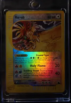 Pokemon Ho-oh 149/144 Skyridge 2003 Secret Rare Reverse Holo [Ungraded - MP] - Image 2