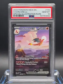 PSA 10 GEM MT 💎 - Charizard ex 199/165 Scarlet & Violet 151 SIR - 2023 Pokemon - Image 1