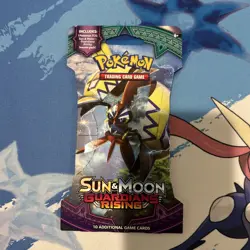 Pokemon TCG: Sun and Moon Guardians Rising Sleeved 4 Pack Complete Art Set - Image 5