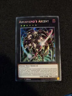 Archfiend's Ascent - FIGA-EN033 - Secret Rare (NM) - Yugioh - Image 1