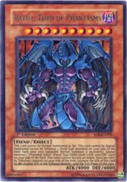 Yugioh! LP Raviel, Lord of Phantasms - SOI-EN003 - Ultra Rare - Unlimited Editio - Image 1