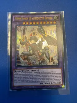 Yugioh Imperion Magnum the Superconductive Battlebot SDMY-EN041 Ultra 1st Ed LP - Image 1