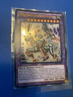 Yugioh Imperion Magnum the Superconductive Battlebot SDMY-EN041 Ultra 1st Ed LP - Image 2