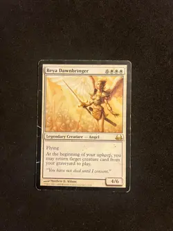 Reya Dawnbringer [Duel Decks: Divine vs Demonic] Magic MTG Cards HP - Image 1