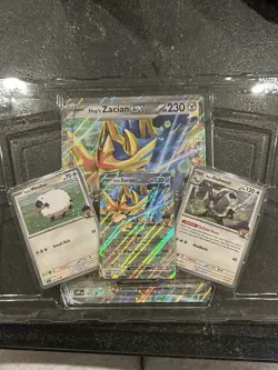 Hop's Zacian EX Promo Cards (Hop's Zacian EX Jumbo, Wooloo, Dubwool) - Image 1