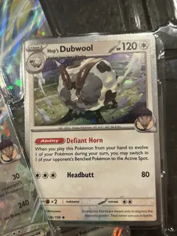 Hop's Zacian EX Promo Cards (Hop's Zacian EX Jumbo, Wooloo, Dubwool) - Image 4