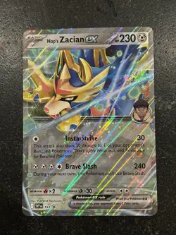 Hop's Zacian EX Promo Cards (Hop's Zacian EX Jumbo, Wooloo, Dubwool) - Image 5