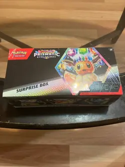 Pokemon Scarlet & Violet Prismatic Evolutions Surprise Box Factory Sealed - Image 1