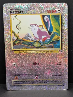 Rattata 89/110 Legendary Collection Reverse Holo Rare Pokemon TCG Nintendo MP - Image 1