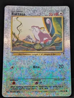 Rattata 89/110 Legendary Collection Reverse Holo Rare Pokemon TCG Nintendo MP - Image 3