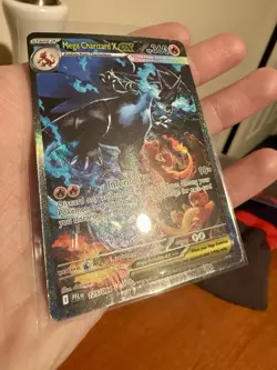 Mega Charizard X EX SIR 125/094 Phantasmal Flames Pokemon TCG (PACK FRESH) - Image 2
