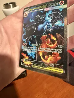 Mega Charizard X EX SIR 125/094 Phantasmal Flames Pokemon TCG (PACK FRESH) - Image 3